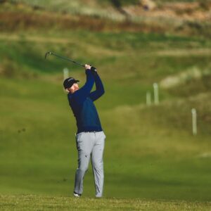 Dave Farrell Instagram - Thank you to @dunhilllinks for having me out to compete this year. By far, my favorite week of the year! And great fun being paired today with Mike Rutherford, guitar legend from Genesis, and Mike and the Mechanics.  Scotland, you never cease to amaze me! 🏴󠁧󠁢󠁳󠁣󠁴󠁿 💙