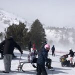 Dave Farrell Instagram - Yesterday’s forecast called for sunshine, and strong winds on @mammothmountain ... those meteorologists have no idea what they’re talking about 😜 #mammothmountain #powder