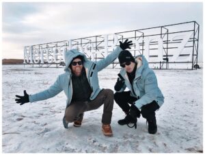 Dave Farrell Instagram - Big hugs and thanks to @mercedesbenz and @mercedesamg for having us on the ice this week in Inner Mongolia, China! 🤗 #mercedes #mercedesamg #mercedesmestore #hailar #amgdrivingacademy 📷: @amigoandco