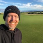 Dave Farrell Instagram - To say Scotland, and particularly St Andrews, is one of my favorite places on the planet would be an understatement. So happy to be back at @thehomeofgolf for this year #dunhilllinks ! Enjoyed a wonderful Monday practice round with @bradleywillsimpson , Mr Tyson, and Mr Edwards. Today, @kingsbarnsgolflinks is on the agenda. Tournament starts Thursday… I’m feeling good things coming! @dunhilllinks