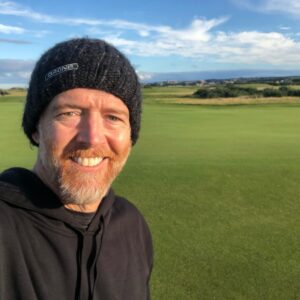 Dave Farrell Instagram - To say Scotland, and particularly St Andrews, is one of my favorite places on the planet would be an understatement. So happy to be back at @thehomeofgolf for this year #dunhilllinks ! 

Enjoyed a wonderful Monday practice round with @bradleywillsimpson , Mr Tyson, and Mr Edwards. Today, @kingsbarnsgolflinks is on the agenda. 

Tournament starts Thursday… I’m feeling good things coming! @dunhilllinks