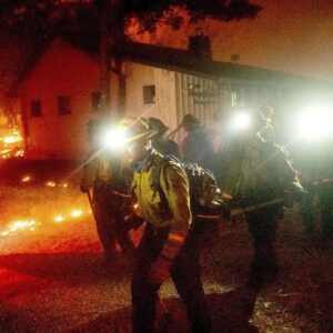 Dave Farrell Instagram - Currently, dozens of extreme fires are burning across North America. The scale and impact of this fire season is already unprecedented. The Fire Relief Fund needs your support to keep the firefighters and first responders safe in the line of duty, as well as the impacted communities. To learn more how you can help, please visit musicforrelief.org/firefund (link in bio)

📷: Noah Berger