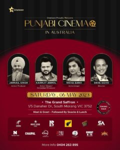 Dave Sidhu Instagram - We Proudly Welcome Punjabi Cinema in Australia Hosting an Meet & Greet with Karamjit Anmol Actor / Singer / Comedian Nisha Bano Actor / Singer Jarnail Singh Actor / Producer Dave Sidhu Director Cinetown is a movie database website that have database of movies, webseries from hollywood, bollywood to all over the world. Cinetown has a large Database Will help to conncet producers to Talent and talent to Productions Houses, International Film Makers are welcome to Australia to Produce Films and Shoot Projects , Indian Subconinent polupation has grown in australia 2006–2011- Aproxx 159,326 Indians in Australia 2011–2016- Aproxx 619,164 Indian in Australia 2020, there were over 7.6 million migrants living in Australia. This was 29.8% of the population that were born overseas. One year earlier, in 2019, there were 7.5 million people born overseas We are really Thnakful To The following Pollywood Prodctions and Distributors who is been Enterntaining indian subcontinent in australia NZ @humblemotionpictures @omjee_star_studio @ranjivsinglaproductions @karamjitanmol @forum_films @sachinankushproductions Sachin Ankush Productions @TheNextfilmStudios @chaupaltv @speedrecords Records @vehlijantarecords @virasatfilms @ghaintboysentertainment @kulwinderbilla Billa @neerubajwa Bajwa and All Cast & Crew #Cinetown #HumbleMotionPictures #ranjivsinglaproductions #karamjitanmol #nishabano #ForumFilms #sachinankush #TheNextFilmStudios #Chaupal #speedrecords #vehlijanta #virasatfilms #ghaintboysentertainment #neerubajwa #kulwinderbilla