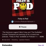 David Arquette Instagram - Thank you for the kind words @realmickfoley on @foleyispod with @heyheyitsconradthompson about @yckda I’m glad I got to slap @franktheclown_ for ya
