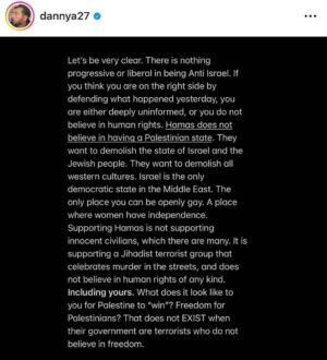David Arquette Instagram - My friend @dannya27 said it better than I ever could. I pray for all the innocent people and children caught in the middle of it all. I pray for PEACE 🇮🇱 ❤️