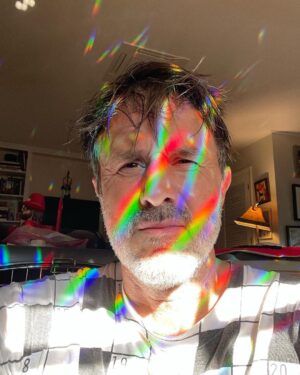 David Arquette Instagram - New headshot 🌈 light
