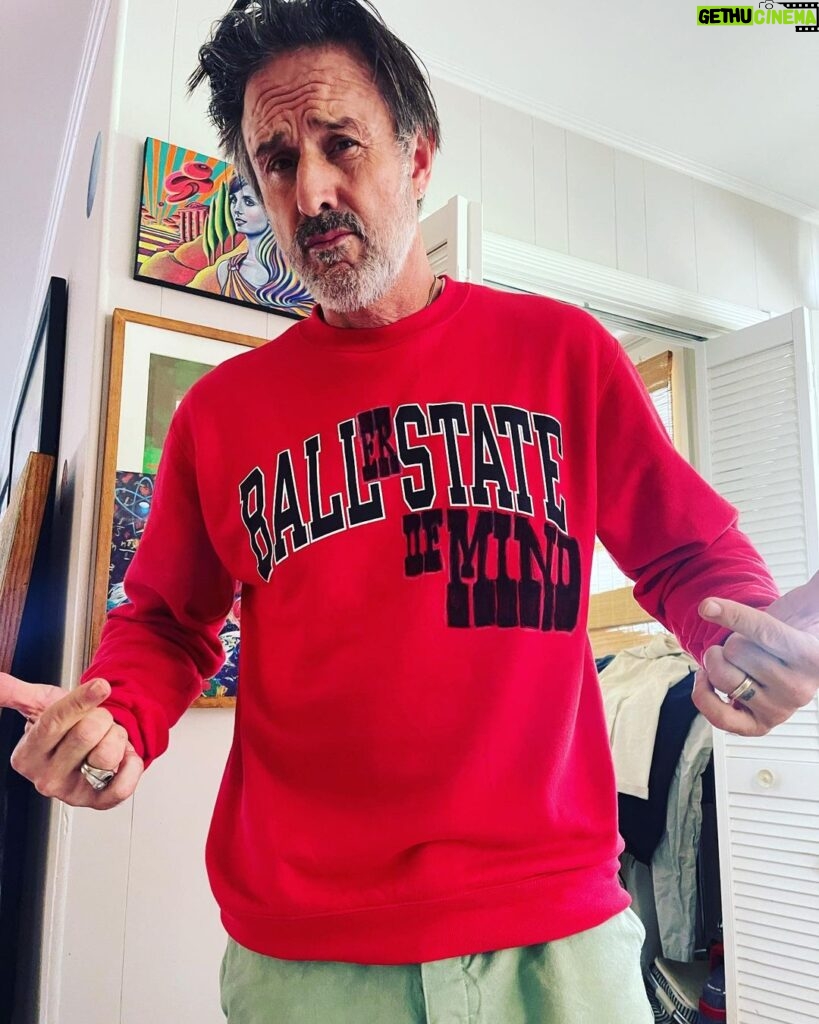 David Arquette Instagram - Still thinking (out of the box) about my time last week at @ballstateuniversity #ballerstateofmind @ballstatemedia