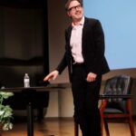 David Arquette Instagram - I would like to thank all the students and staff at @ballstateuniversity for having me as part of the David Letterman Lecture series. I had such a wonderful time at this remarkable university. Thank you Paige and Kim 📸 Joe?