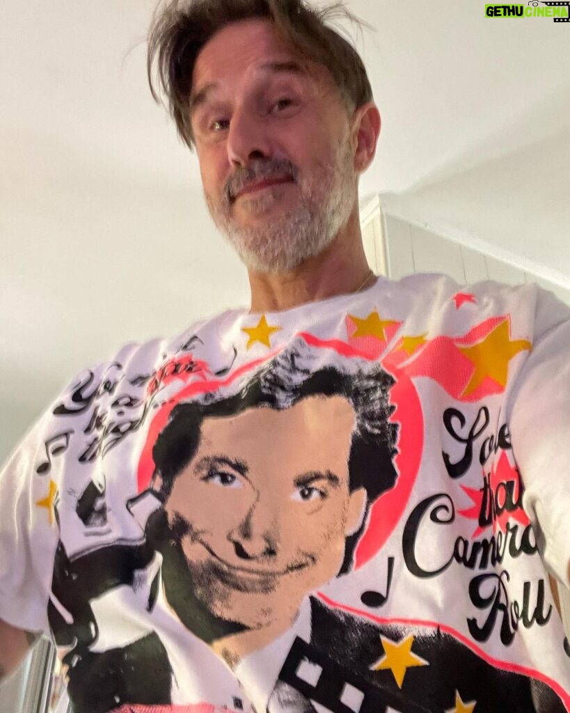 David Arquette Instagram - I love and miss you @bobsaget sending love to your family and representing. Found at Nashville fairgrounds vintage sale thx @ojme98