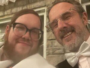 David Arquette Instagram - Last weekend I had the honor of being in the wedding of @sabwich_  and @casketcasanova and it was beautiful! Thank you for having my as part of your special day - it was magical! Congratulations you two