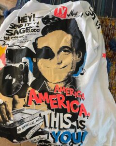 David Arquette Instagram - I love and miss you @bobsaget sending love to your family and representing. Found at Nashville fairgrounds vintage sale thx @ojme98
