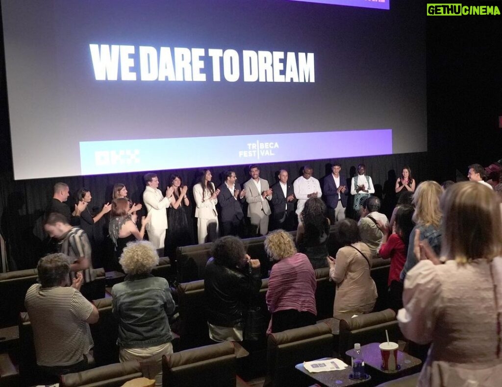 David Arquette Instagram - Congratulations to @joegebs @waadalkateab @brynmooser for this powerful film @wedaretodreammovie #wedaretodream Inspiration for athletes, warriors, and survivors for years to come @xtr @tribeca