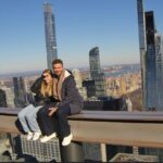 David Beckham Instagram - Fun few days in NYC 🇺🇸 #HarperSeven ❤️