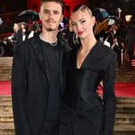 David Beckham Instagram - Looking good @romeobeckham @mimimoocher 💛 #FashionAwards 2023 @britishfashioncouncil 📸 @darren_gerrish