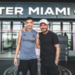 David Beckham Instagram - The future is PINK 🩷 Nothing makes me more proud than watching our young players realise their dreams. Tonight we see homegrown talent represent our club in the @leaguescup semi-final... Yesterday we welcomed Toto and Facu to the club, joining Diego as part of the MLS U22 initiative #FreedomToDream 🩷🖤 @facufarias10 @totoaviles_ @diegogomez__06 @benjacremaschi @davidruizz41 @noahhh.allen