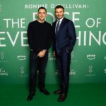 David Beckham Instagram - Proud to have been an Executive Producer of this very special documentary film… ‘The Edge of Everything’ tells the unfiltered story of one of the most legendary sportsmen of all time 🎱 Thanks to @ronnie for trusting @studio99 to tell his story. Can’t wait to see it go live on @primevideo Nov 23rd & at select UK cinemas Nov 24th 🎬🍿