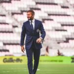 David Beckham Instagram - Incredible night in Miami 🔥Thank you to all the fans for creating such a special atmosphere, I’m so proud of this club 🩷🖤 We’ve just witnessed greatness… #FreedomToDream @intermiamicf @leomessi