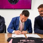 David Beckham Instagram - Confirmación. @leomessi x @intermiamicf 🩷🖤 A long and beautiful week in Miami 🩷
