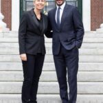 David Beckham Instagram - Who would have thought the boy from east london talks at Harvard 😂 huge honour today spending time with @anitaelberse at @Harvard @HarvardHBS thank you to Anita & all the students ❤️ @jamiejsalter