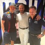 David Beckham Instagram - Great weekend of F1 in Doha… congratulations @maxverstappen1 🌍🏆 @f1 @christianhorner @qatarairways