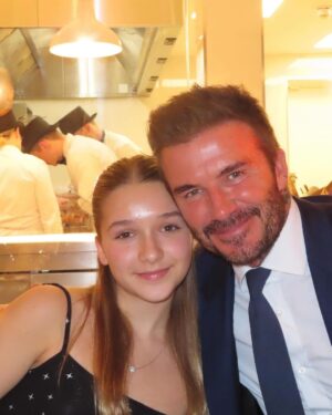 David Beckham Instagram - Here’s to another year & as The Boss would always say “ On to the next “ 2024 here we go ❤️ I love you all so much thank you for an amazing year ❤️ @victoriabeckham @brooklynpeltzbeckham @romeobeckham @cruzbeckham #HarperSeven @nicolaannepeltzbeckham @mimimoocher