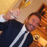 David Beckham Instagram - Here’s to another year & as The Boss would always say “ On to the next “ 2024 here we go ❤️ I love you all so much thank you for an amazing year ❤️ @victoriabeckham @brooklynpeltzbeckham @romeobeckham @cruzbeckham #HarperSeven @nicolaannepeltzbeckham @mimimoocher