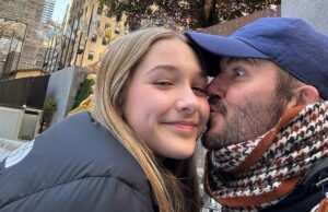 David Beckham Instagram - Fun few days in NYC 🇺🇸 #HarperSeven ❤️