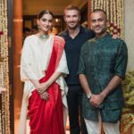 David Beckham Instagram - Honoured to have been welcomed into this great man’s home. To enjoy a meal with @iamsrk, @gaurikhan, their beautiful children and close friends – what a special way to end my first visit to India... Thank you my friend – you and your family are welcome any time in my home… @sonamkapoor and @anandahuja - you hosted me with such warmth and kindness this week, thank you for the amazing evening you created at your home - see you again soon ❤️🇮🇳 Mumbai, India
