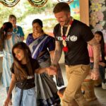 David Beckham Instagram - An incredibly special few days with @unicef here in Gujarat 🇮🇳 It’s a great privilege to see first-hand the work Unicef is doing on the ground to support children and their families. The energy and innovation I have seen here has been so inspiring and I loved hearing the children’s stories and their hopes and dreams for the future. When we empower young people, we see the change they can bring to their communities. @unicefindia 💙 Gujarat, India