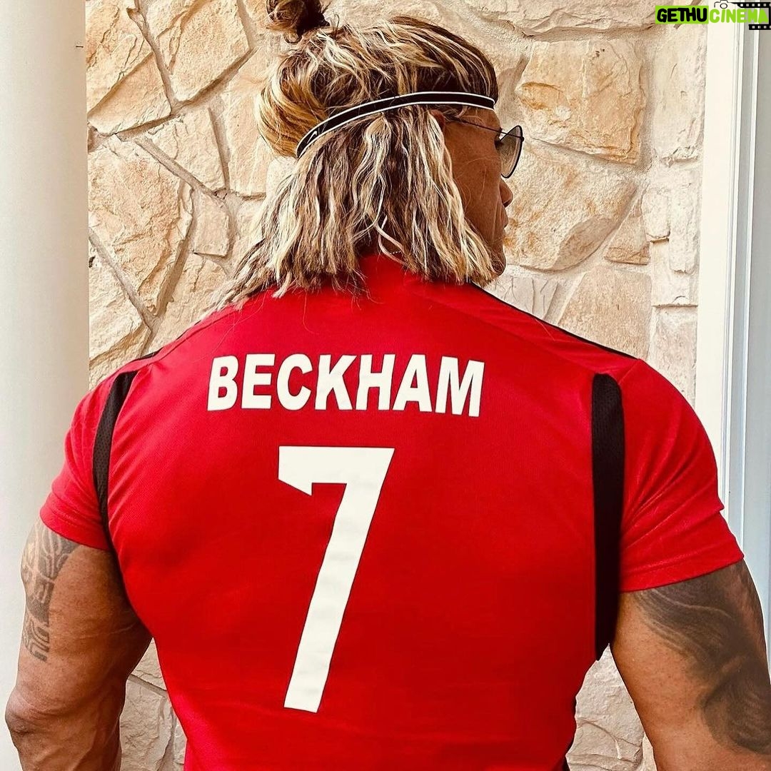 David Beckham - 2.4 Million Likes - And the winner is @therock 🎃 looking good man I know what I’m going as next year 💪🏼 😃
