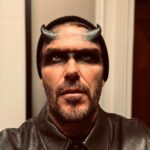 David Beckham Instagram - Happy Halloween from me 😈 & my little chipette 🐿️ #HarperSeven 🎃 @victoriabeckham @brooklynpeltzbeckham @romeobeckham @cruzbeckham we missed you boys 🎃🎃🎃
