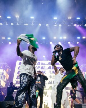 Davido Instagram - A.W.A.Y FESTIVAL WAS TIMELESS! ⁣⁣⁣
⁣⁣⁣
We did it. We sold out State Farm Arena and brought AFRICA to ATLANTA! ⁣⁣⁣
⁣
This weekend was everything we could have dreamed of and more. Thank you to everyone who came and brought that ENERGY. ⁣⁣⁣
⁣⁣⁣
We’ll be back REAL SOON! ⁣⁣⁣
⁣⁣⁣
OBO BADDEST ⏳