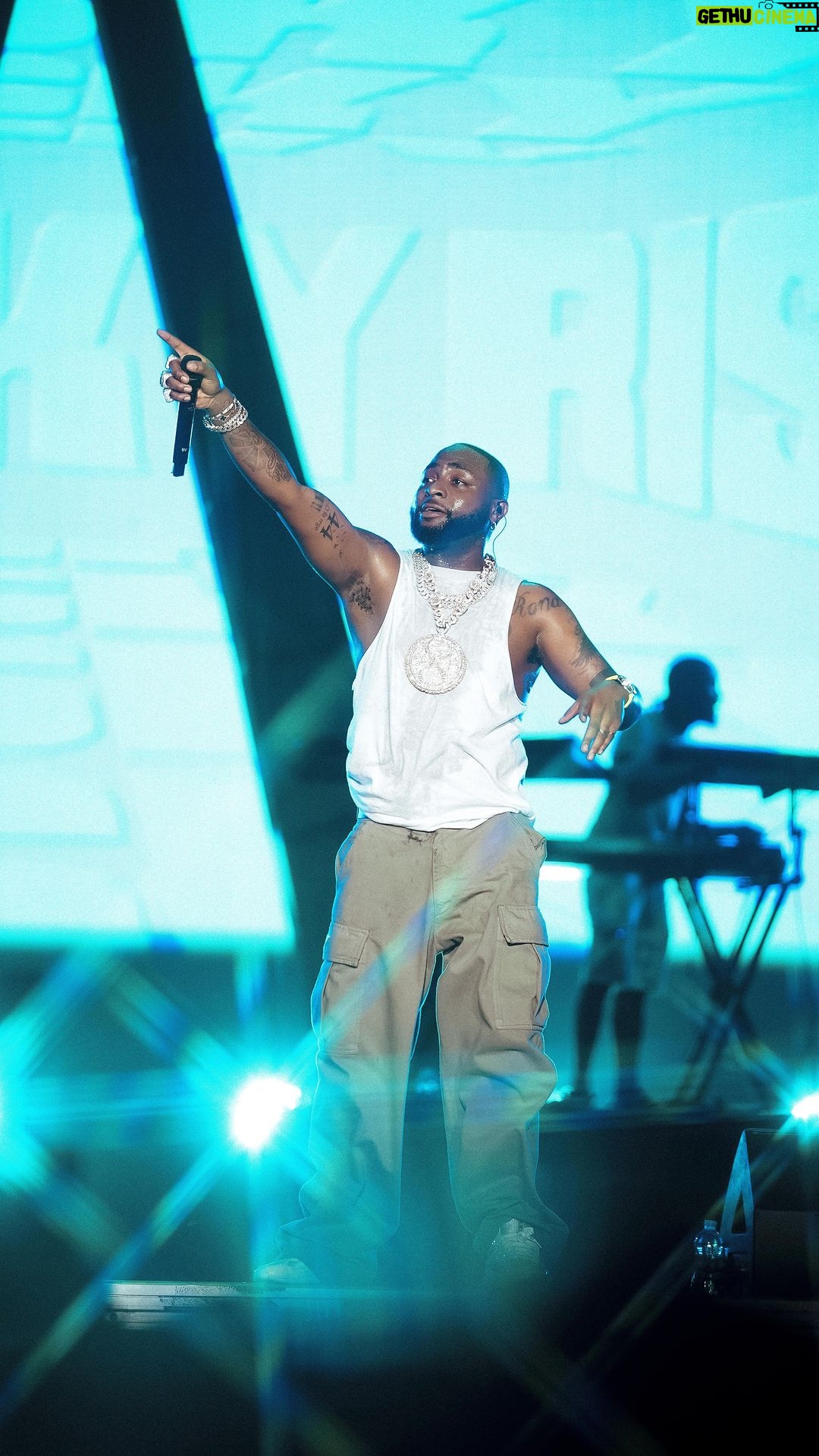 Davido Instagram - Afro Nation Thank You For The Energy ⏳ Detroit, Michigan