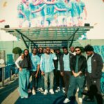 Davido Instagram - With the PUMA Fam in Manchester making timeless moments. Congrats on the 3rd in a row @mancity . Everything skyblue 💎💎💎 word to @pumafootball ! Manchester, United Kingdom