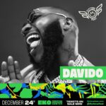 Davido Instagram - West Africa we’re about to light up December ! TIMELESS coming to a city near you ⏳