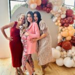 Dawn McCoy Instagram - The best time celebrating our precious @ariannasalyards_ and her baby girl yesterday in Malibu at the home of @alextcooks with their mama, @cristinacooks. This sweet baby girl has been long-awaited and is long-loved. Such a sweet day to celebrate the sweetest of blessings! 🩷🎀 Malibu, California