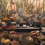 Dawn McCoy Instagram - Cheers to our dear - and talented - friend, @christopherkennedyinc on his newest design project launch, @canopywinelounge, in downtown Palm Springs. A beautifully designed space that both celebrates the desert you’re in and also makes you feel like you’re being transported to an exotic destination - Canopy is sure to be the newest hot spot for Palm Springs locals and tourists alike. From the decadent, velvet chartreuse booths to the tall, white paper trees and vegetation, you cozy up in there, thinking to yourself, “I’ve never been anywhere quite like THIS before.” And how spectacular is that? I’m also so proud to toot another friend’s horn who is involved in this opening - my wonderful friend, @lowiemoore @lawrencemooreassociates is Canopy’s PR. So you know who you need to contact if you’d like to cover it for press. I loved it so much that I’m not even slightly exaggerating when I say that I can’t wait to get back. Sure to be new favorite place to meet friends and business associates (and work solo while enjoying a glass of wine), my favorite wine I tried was their Justice Cabernet. How perfect is that? It’s a sign if you ask me.🍷 @kellygolightly and I - as well as a slew of other friends (as you can see) had the loveliest time and I can’t think of a better way to welcome in the holidays than hugging friends while celebrating other friends’ successes. ☺️🎄❤️ Kelly and I even sported her @kellygolightly x @bethladdcollections swan earrings and clutches and our @jouercosmetics x @lovingwayfoundation lip kits.💋 My ensemble: @trinaturk - styled by @denise_in_socal My shoes: @seychellesshoes at @trinaturk @shopelpaseo Palm Springs, California