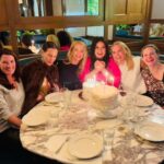 Dawn McCoy Instagram - Today may be my birthday, but last Saturday, my dear Dallas girls celebrated me with the most love-filled evening at Green Point.🎂🩵🩷 We all attended and graduated from Episcopal School of Dallas and I looked up to every single one of these girls in high school (they were all 1 or 2 grades above me and just the COOLEST) - and I STILL look up to them today. But I also have seen them stand next to me and WITH me through the impossible. All mamas, our friendships were made even stronger when the unfathomable happened to my sweet baby. They have never made me feel like the dark is too dark… They have reminded me again and again of my light. And they have helped carry me. And when I come to Dallas - I feel like the pink carpet is being rolled out every single time. They surround you in a big hug of love. That’s just who they are. As they brought out the 2 beautiful birthday cakes - including a Loving Way custom-designed cake - my theme song spontaneously came on… Matthew Wilder’s “Break My Stride” (think 80s roller-skating date)… And it made me cry!! (The moment was captured right in this first photo) Here I was, surrounded so much LOVE - bathed in it - and on comes this magical song that has been such a heartbeat throughout my life. Nothing is accidental to me. The magical things… The good things… The terrible things… There seems to be a purpose to it all right now…even when I struggle to understand it. But something as simple as being surrounded by precious friends as my theme song plays while my birthday cakes are coming out? To me, that’s a much bigger sign than even a birthday can hold. Thank you, @hfergjewels @kateswaildesigns @nicoleseanorrusso @katieleefick & @lindsmathesjames for making my birthday so incredibly special and memorable.🩵🩷🩵🩷🎂🎂 Dallas, Texas