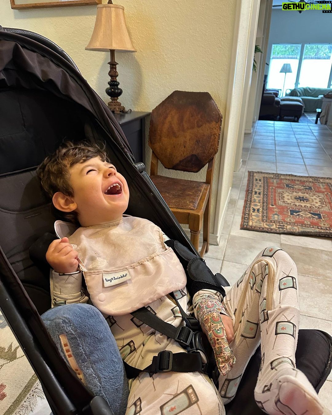 Dawn McCoy Instagram - Putting the “happy” into “Happy Thanksgiving.” 🦃🦃🦃 Hope all of y’all felt as loved as he did today in Dallas with our family.🧡 Dallas, Texas