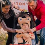 Dawn McCoy Instagram - How To Steal Reese’s Pieces From ET 👽 Wait for it… 😉 Happy HalloWAY from Waylon, Dawn, Uncle Cheese, @holtonsheroes & @lovingwayfoundation!! 📷: @andrewcabral_photography at @holtonsheroes HEROween 2023 #HoltonsHeroes #LovingWayFoundation #TeamWaylonMcCoy @reeses Los Angeles, California