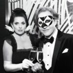 Dawn McCoy Instagram - Truman Capote had his swans in Babe & Gloria… I’m Matt Marr’s. 🦢 Listen, we all know my life is not all balls and gowns and swans and champagne cocktails. We know this. But it sure feels sweet to get glammed up every now and then and be invited to fun events like this one - the Capote-inspired Black & White Ball at the Waldorf Astoria @waldorfbevhills, hosted by @thesupperclub. I love that my work life is rich and brings me events and opportunities like this one - A BALL - the kind I used to dream about as a little girl. I am so, so grateful to be able to do what I do for a living - and then to get to share it with friends like Mattie who are accomplishing their dreams, too? Well…that makes sweet moments like this even sweeter. Thank you @hillhouse for dressing me in this gorgeous gown… Thank you @kellygolightly x @bethladdcollections for letting me debut these stunning swan earrings and this shimmering swan clutch from your new collaboration (launching in November)… Thank you @christophermilesmakeup for this dream-come-true makeup… Thank you @friartux & @dconte05 for dressing Mattie. And thank you Mattie @themattmarr for always being up for my whimsy and living life in color with me…even when we’re in black and white. This first photo is most definitely a framer of me and my best friend. 🖤🦢🤍 📷: @pamelagarciaphoto Waldorf Astoria Beverly Hills