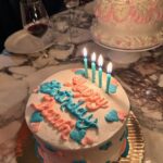 Dawn McCoy Instagram - Today may be my birthday, but last Saturday, my dear Dallas girls celebrated me with the most love-filled evening at Green Point.🎂🩵🩷 We all attended and graduated from Episcopal School of Dallas and I looked up to every single one of these girls in high school (they were all 1 or 2 grades above me and just the COOLEST) - and I STILL look up to them today. But I also have seen them stand next to me and WITH me through the impossible. All mamas, our friendships were made even stronger when the unfathomable happened to my sweet baby. They have never made me feel like the dark is too dark… They have reminded me again and again of my light. And they have helped carry me. And when I come to Dallas - I feel like the pink carpet is being rolled out every single time. They surround you in a big hug of love. That’s just who they are. As they brought out the 2 beautiful birthday cakes - including a Loving Way custom-designed cake - my theme song spontaneously came on… Matthew Wilder’s “Break My Stride” (think 80s roller-skating date)… And it made me cry!! (The moment was captured right in this first photo) Here I was, surrounded so much LOVE - bathed in it - and on comes this magical song that has been such a heartbeat throughout my life. Nothing is accidental to me. The magical things… The good things… The terrible things… There seems to be a purpose to it all right now…even when I struggle to understand it. But something as simple as being surrounded by precious friends as my theme song plays while my birthday cakes are coming out? To me, that’s a much bigger sign than even a birthday can hold. Thank you, @hfergjewels @kateswaildesigns @nicoleseanorrusso @katieleefick & @lindsmathesjames for making my birthday so incredibly special and memorable.🩵🩷🩵🩷🎂🎂 Dallas, Texas