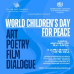Dawn McCoy Instagram - The United Nations Association of Los Angeles is proud to partner with the @ruthweissfoundation to commemorate World Children’s Day at UCLA. Join our community of holistic humanitarians for an inspiring afternoon of poetry, film, art, and dialogue 🇺🇳🙏🏽✨