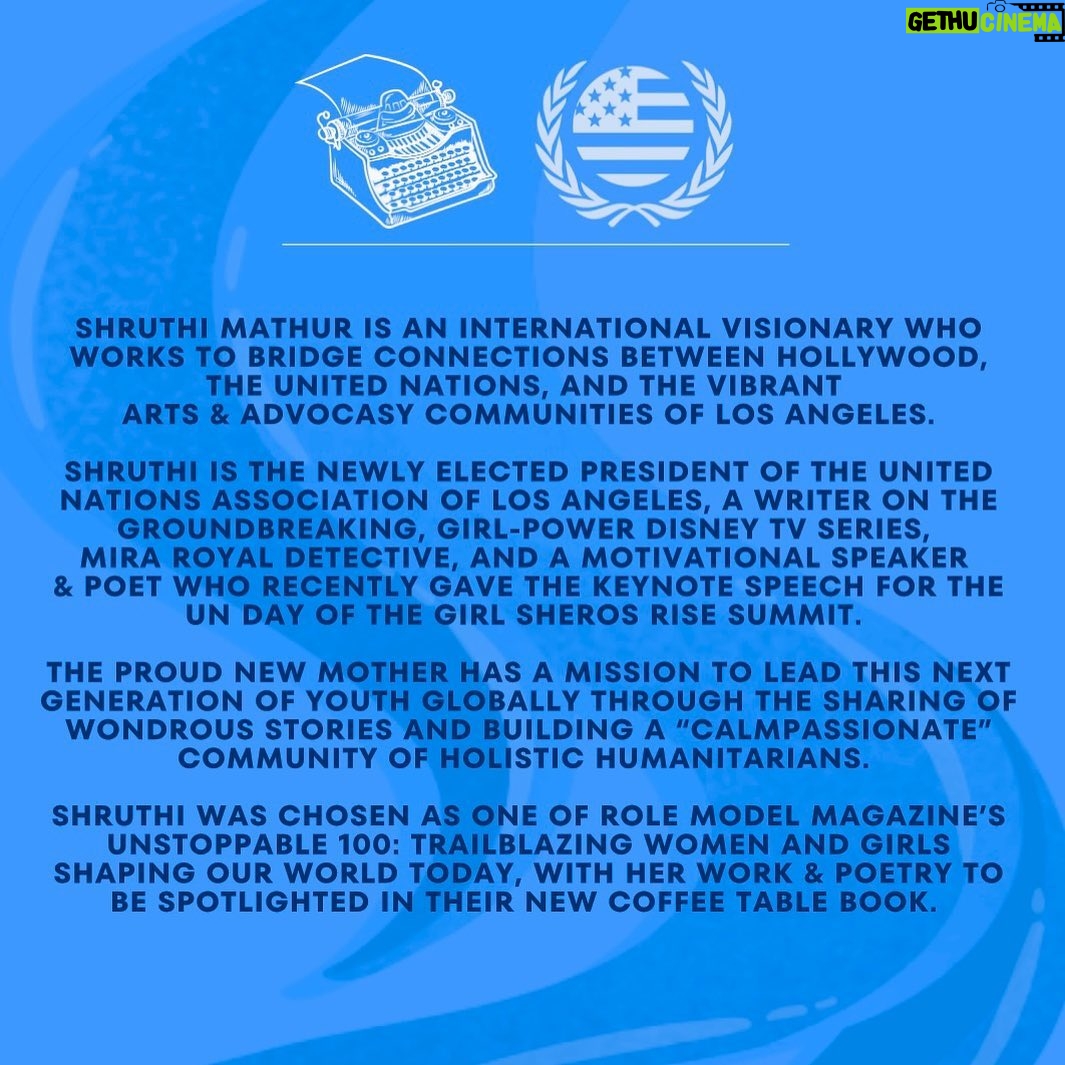 Dawn McCoy Instagram - The United Nations Association of Los Angeles is proud to partner with the @ruthweissfoundation to commemorate World Children’s Day at UCLA. Join our community of holistic humanitarians for an inspiring afternoon of poetry, film, art, and dialogue 🇺🇳🙏🏽✨
