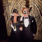 Dawn McCoy Instagram - Truman Capote had his swans in Babe & Gloria… I’m Matt Marr’s. 🦢 Listen, we all know my life is not all balls and gowns and swans and champagne cocktails. We know this. But it sure feels sweet to get glammed up every now and then and be invited to fun events like this one - the Capote-inspired Black & White Ball at the Waldorf Astoria @waldorfbevhills, hosted by @thesupperclub. I love that my work life is rich and brings me events and opportunities like this one - A BALL - the kind I used to dream about as a little girl. I am so, so grateful to be able to do what I do for a living - and then to get to share it with friends like Mattie who are accomplishing their dreams, too? Well…that makes sweet moments like this even sweeter. Thank you @hillhouse for dressing me in this gorgeous gown… Thank you @kellygolightly x @bethladdcollections for letting me debut these stunning swan earrings and this shimmering swan clutch from your new collaboration (launching in November)… Thank you @christophermilesmakeup for this dream-come-true makeup… Thank you @friartux & @dconte05 for dressing Mattie. And thank you Mattie @themattmarr for always being up for my whimsy and living life in color with me…even when we’re in black and white. This first photo is most definitely a framer of me and my best friend. 🖤🦢🤍 📷: @pamelagarciaphoto Waldorf Astoria Beverly Hills