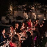 Dawn McCoy Instagram - An @ElieTahari Friendsgiving at sunset hosted by my beautiful friend @elizabethkeene was just what my already full heart needed to kick off the holiday season. Filled with fierce female friends I love - and some friends I haven’t seen in WAY too long - it was just a night filled with love, encouragement and truth talk. I can’t wait to share more tomorrow. But for now… Thank you, @elietahari for dressing me and making my Lynda Carter-meets-Joan Collins-meets-David Bowie sapphire-sequined dreams come true with this beautiful ensemble.💙🩵 Thank you, @christophermilesmakeup for bringing this beauty look to life with @lancomeofficial & @nyxcosmetics. And, thank you @kellygolightly x @bethladdcollections for this stunning swan clutch from your collaboration capsule.🦢🦢🦢 I was so honored to debut it in Los Angeles and can’t wait to don it tomorrow again for the Black & White Ball. 🖤🤍🦢 #ElieGirl #ElieTahariCollection #FallInLoveWithLuxury #FallingForLuxury Wearing @elietahari Swan beaded clutch: @kellygolightly x @bethladdcollections Makeup: @christophermilesmakeup Hair: Adriana Shoes: @seychellesshoes at @trinaturk @denise_in_socal Event details: 📷: @irik Catering: @eats_by_connor Wine: @boeschenvineyards 🍷 Beauty details: @nyxcosmetics butter gloss in crème brulee @lancomeofficial eyeshadow @makeupbymario blush @chanelofficial foundation @charlottetilbury bronzer & eyeliner Manhattan Beach, California