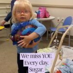 Dawn McCoy Instagram - We lost this little unicorn-kitty-angel unexpectedly a year ago today.🙏🏼 In this video, she and her angel mama, one of my very best friends @vatyork, were visiting my miracle baby, Waylon, and I in a Child Protective Services office during the most horrific time of our lives. Alice loved our social worker. She gave her toys and she was kind to her. She was entertained and inspired by her - like we all were. In the middle of utter darkness in that godforsaken place, Alice brought such light to everyone. Even Waylon - I could tell - was like… “Who is THIS little ball of light?” There are times… At night… When Waylon is supposed to be sleeping… But instead his eyes wide open… Cut to the right and left… And he smiles this big Waylon grin…. And laughs. And I like to believe it’s Alice talking to him. Being silly with him. Lighting the way in the dark now… Like she did then. And it makes me feel just a little bit better about all of it… Knowing that we live in a world… Where we have been blessed with these two little angels disguised as humans. Thank you for letting us borrow her for a while, God. But, GOD, we miss her. Please tell her we miss her. And please take care of her parents and her big sister this hard holiday season. And, Alice… Sugar… Please keep sending us - and especially your parents - all your signs. The kitties in the middle of the road… The butterflies on walks to school… And the mourning doves. We see you and we hear you. And we LOVE you.💜🩷 And, Vanessa, Adam and Vera, We love you without limit. Travel safe, Alice. #SugarForever