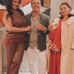Dawn McCoy Instagram - Cheers to our dear - and talented - friend, @christopherkennedyinc on his newest design project launch, @canopywinelounge, in downtown Palm Springs. A beautifully designed space that both celebrates the desert you’re in and also makes you feel like you’re being transported to an exotic destination - Canopy is sure to be the newest hot spot for Palm Springs locals and tourists alike. From the decadent, velvet chartreuse booths to the tall, white paper trees and vegetation, you cozy up in there, thinking to yourself, “I’ve never been anywhere quite like THIS before.” And how spectacular is that? I’m also so proud to toot another friend’s horn who is involved in this opening - my wonderful friend, @lowiemoore @lawrencemooreassociates is Canopy’s PR. So you know who you need to contact if you’d like to cover it for press. I loved it so much that I’m not even slightly exaggerating when I say that I can’t wait to get back. Sure to be new favorite place to meet friends and business associates (and work solo while enjoying a glass of wine), my favorite wine I tried was their Justice Cabernet. How perfect is that? It’s a sign if you ask me.🍷 @kellygolightly and I - as well as a slew of other friends (as you can see) had the loveliest time and I can’t think of a better way to welcome in the holidays than hugging friends while celebrating other friends’ successes. ☺️🎄❤️ Kelly and I even sported her @kellygolightly x @bethladdcollections swan earrings and clutches and our @jouercosmetics x @lovingwayfoundation lip kits.💋 My ensemble: @trinaturk - styled by @denise_in_socal My shoes: @seychellesshoes at @trinaturk @shopelpaseo Palm Springs, California