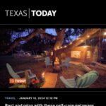 Dawn McCoy Instagram - I LOVED working on this “Off-The-Beaten-Path Self-Care Getaways“ segment with Texas Today on NBC, featuring destinations that help you relax, rest and recharge as we stroll into this new year, filled with promise.✨✨ Hope you enjoy watching it as much as I enjoyed shooting it! Featured: • @theresortatpawsup in majestic Montana • @belmondelencanto in beautiful Santa Barbara • The HeyDay - a @lodgewell property we just recently stayed at in Austin • a desert escape in Palm Desert with @shopelpaseo • and, even a self-care staycation you can enjoy right at home, featuring a bevy of @burtsbees products to help you get into a self-care practice right at the start of 2024. Thank you to the Texas Today crew and all of the properties and pr folk who make my job not only easy - but FUN! Currently working on my next segments - and I’m so excited about what’s coming up! @nbctexastoday @kristindickersontv @jessica_grose @everr_huerta #DawnsDestinations #TexasToday My necklaces c/o @kateswaildesigns