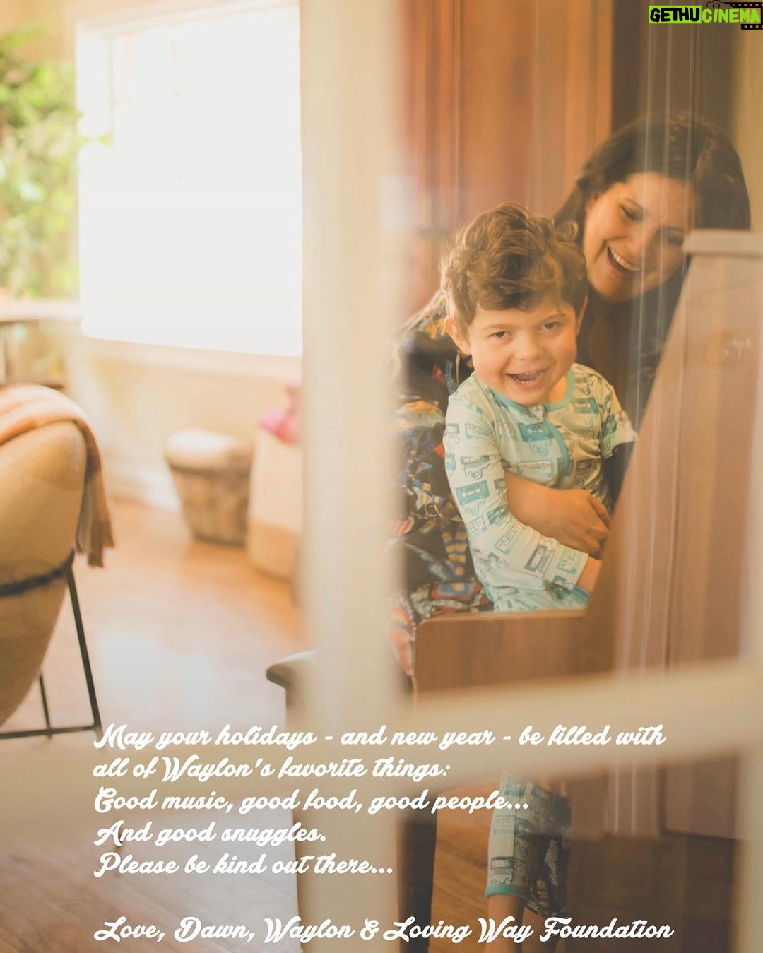 Dawn McCoy Instagram - Merry Christmas from The McCoys & Loving Way Foundation! May your holidays - and new year - be filled with all of Waylon’s favorite things: Good music, good food, good people… And good snuggles. Please be kind out there… Love, Dawn, Waylon & Loving Way Foundation 📷: Jeff Heyer @deeperstillphotography in Austin, Texas At The HeyDay - a @lodgewell home